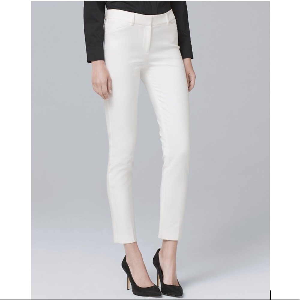 WHBM Comfort Stretch Slim Ankle Pants Size 6